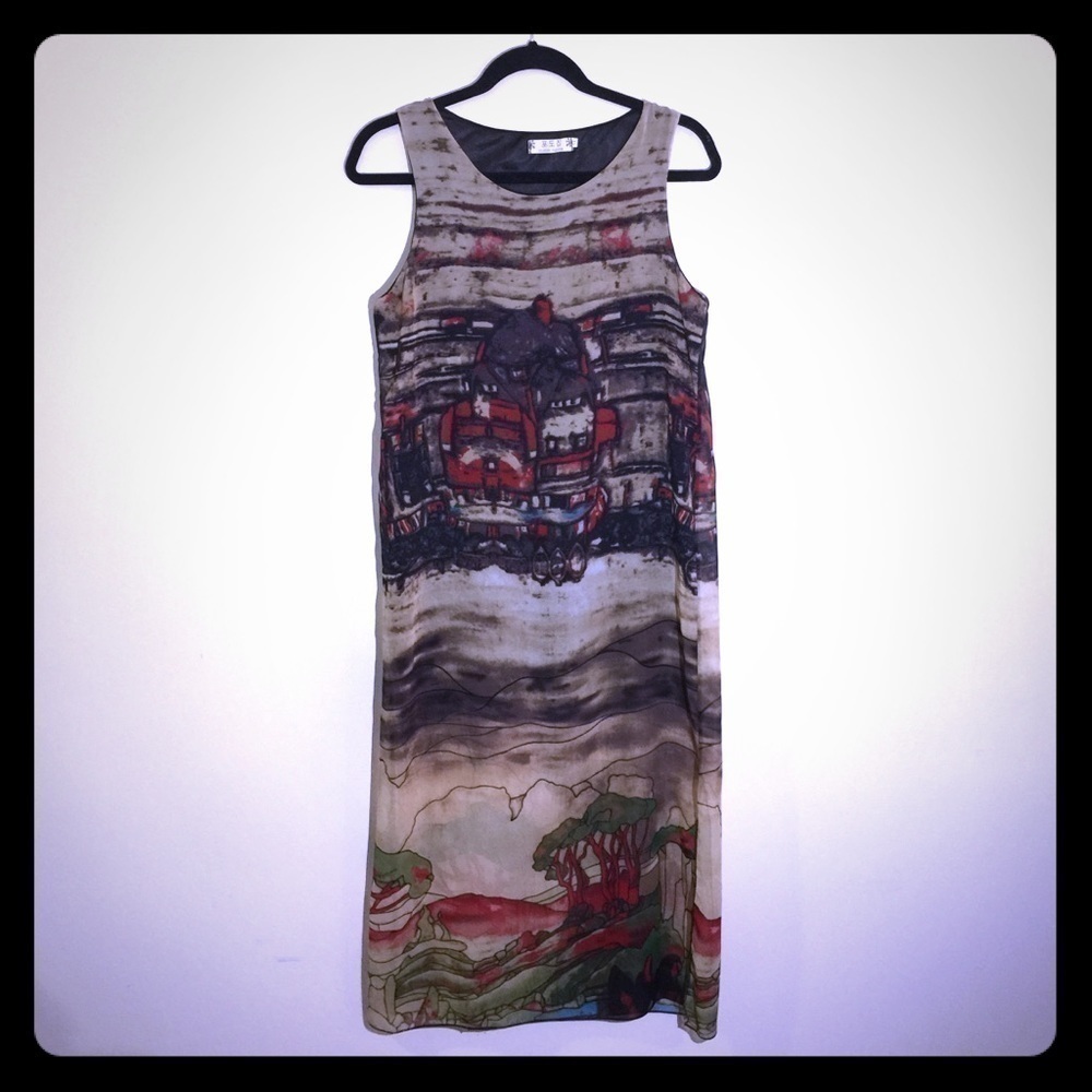 Maxi Art  Dress